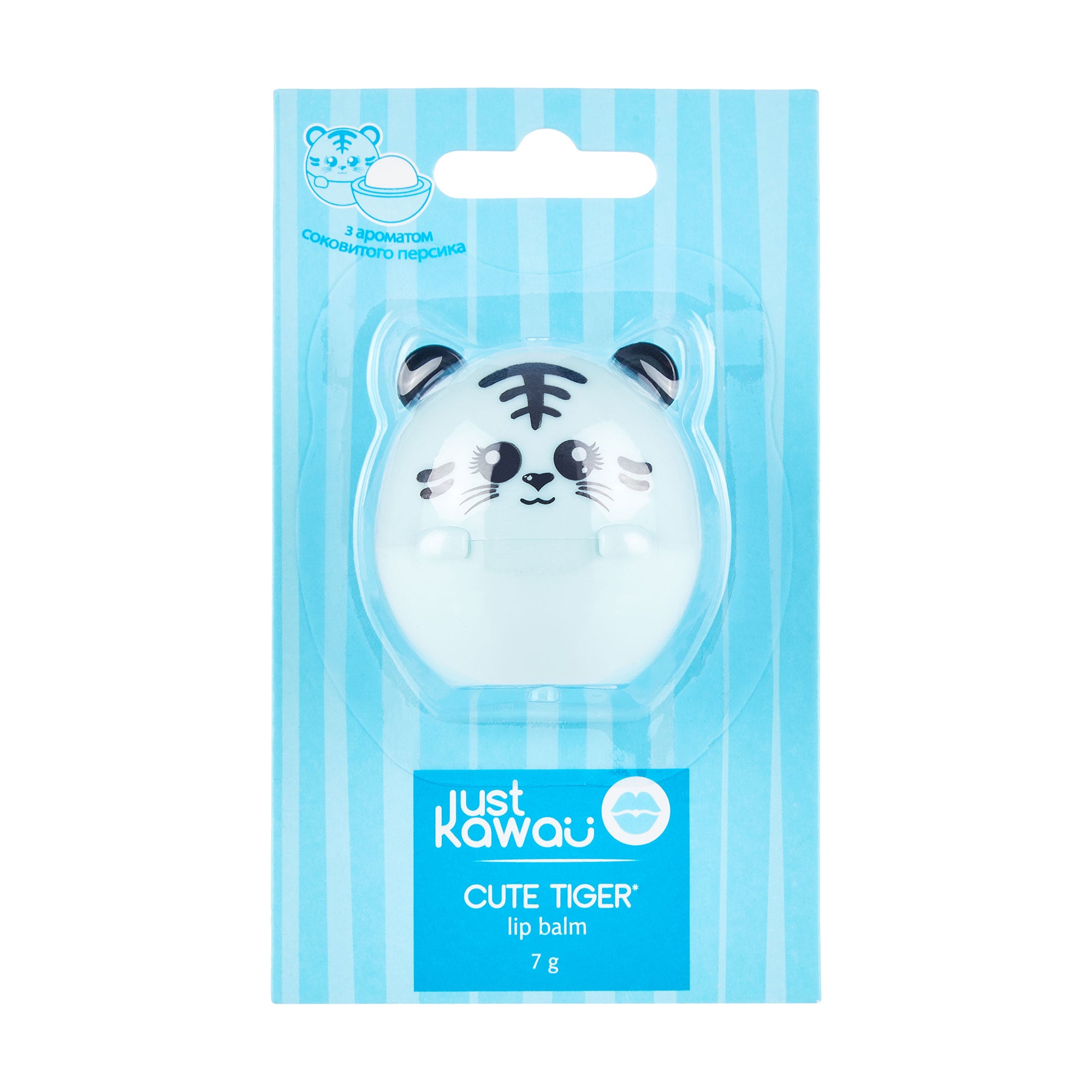 Бальзам для губ Just Kawaii Cute Tiger, 7 г
